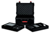 Gator TSA Series ATA Molded Polyethylene Case for (7) Wireless Microphones with (2) Lift Out Trays for Recievers, Beltpacks and Accessories.
