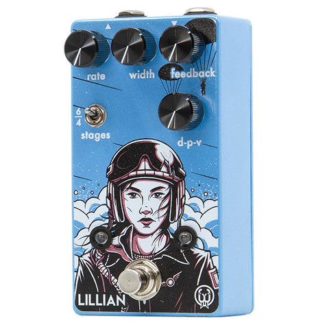 Walrus Audio Lillian Multi-Stage Analog Phaser Guitar Effects Pedal (Refurb)