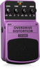 Behringer OD300 2-Mode Overdrive/Distortion Instrument Effects Pedal,Purple