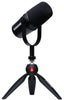 Shure MV7-K-BUNDLE Kit XLR/USB Speech Mic Black+Desktop Podcast Stand