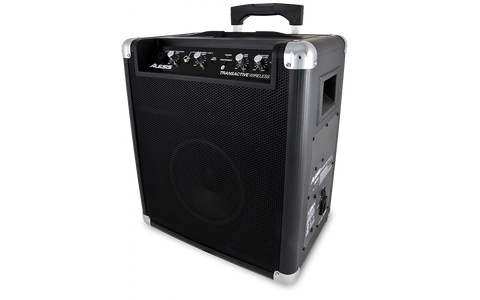 Alesis TransActive Wireless Portable 50W Powered Bluetooth Speaker System with up to 50-hour Rechargeable Battery