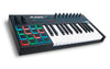 Alesis VI25 | Advanced 25-Key USB MIDI Keyboard &amp; Drum Pad Controller (16 Pads / 8 Knobs / 24 Buttons) -Refurbished