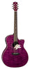 Luna Flora Lotus Trans Plum/Quilted Maple, FLO LOT QM