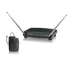 Audio-Technica System 8 Wireless System includes: ATW-R800 Receiver and ATW-T801 UniPak Transmitter 169.505 MHz