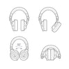 Audio-Technica ATH-M50x Closed-back Dynamic monitor headphones