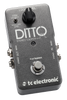 TC Electronic Ditto Stereo Looper with loop import/export guitar effects pedal