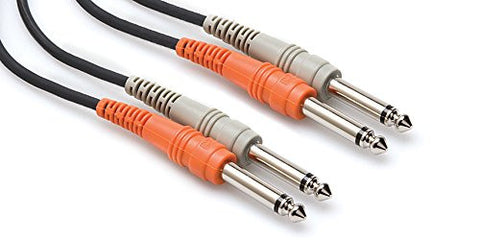 Hosa Cable CPP206 Dual 1/4 Inch To Dual 1/4 Inch Cable - 19.5 Foot