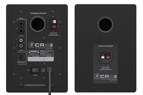 Mackie CR4BT 4inch Bluetooth-Ready Multimedia Monitor Pair  (Refurb)