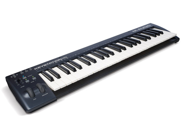 M-Audio Keystation 49 II | 49-Key USB MIDI Keyboard Controller with Pitch-Bend &amp; Modulation Wheels - Refurbished