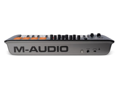 M-Audio Oxygen 25 MKIV | 25-Key USB MIDI Keyboard &amp; Drum Pad Controller (8 Pads / 8 Knobs) Refurb