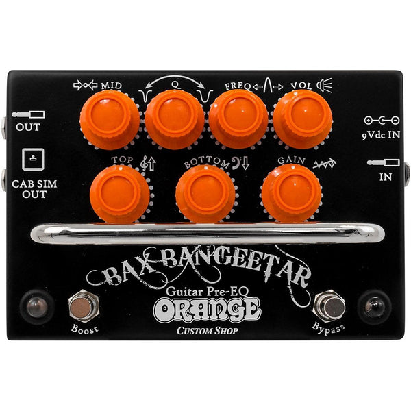 Orange Bax Bangeetar Guitar Pre-EQ - Black