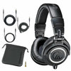 Audio-Technica ATH-M50x Professional Studio Monitor Headphones (Renewed)