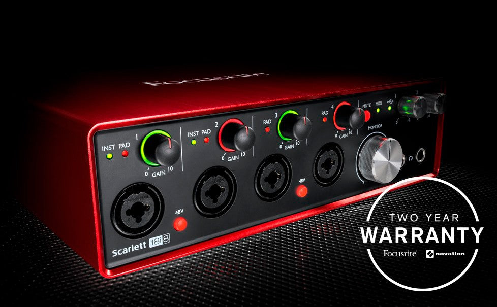 Focusrite Scarlett 18i8 (2nd Gen) USB Audio Interface