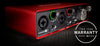 Focusrite Scarlett 2i2 (2nd Gen) USB Audio Interface with Pro Tools | First